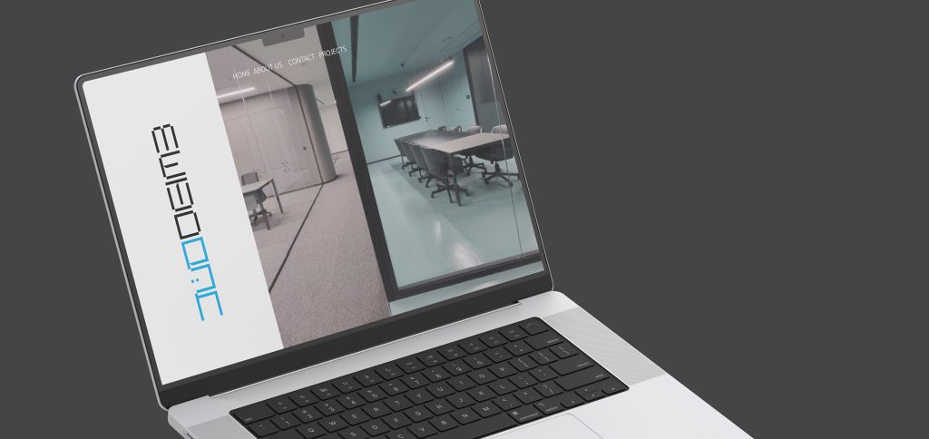METUD logo displayed on website interface on laptop